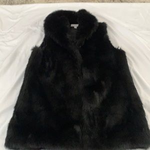 COPY - Nordstrom faux fur lined vest, one size fi…